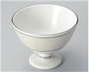 銀巻一珍ﾌﾟﾗﾁﾅ線高台小鉢