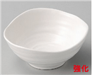 白変形ﾎﾞｰﾙ鉢