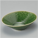 練り抹茶石目3.7楕円鉢