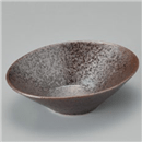 鉄仙花石目3.7楕円鉢